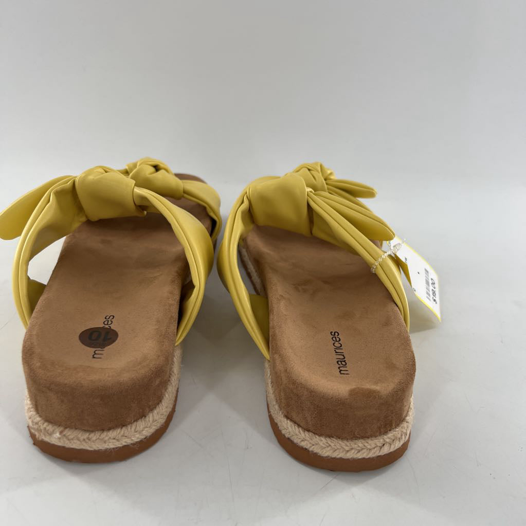 10 double bow strap sandal