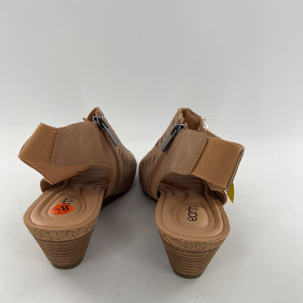8.5 perforated wedge heel sanda
