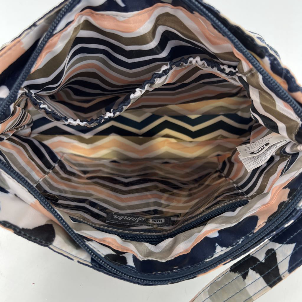 nylon flo print crossbody
