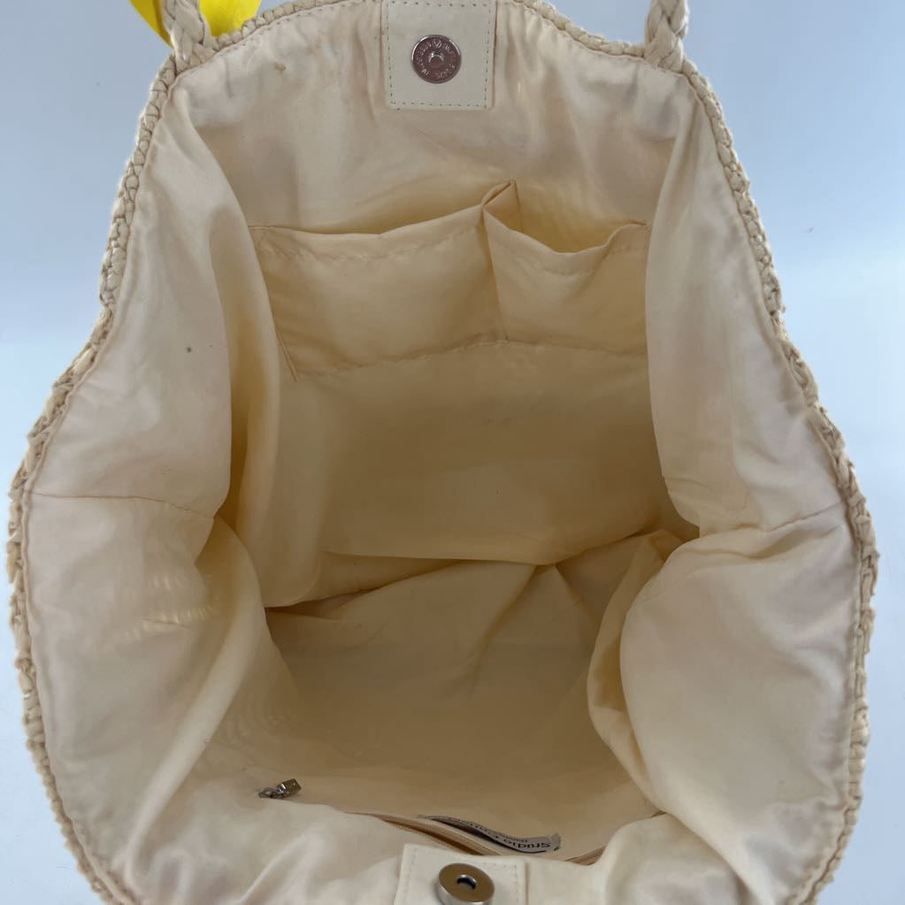 straw tote bag