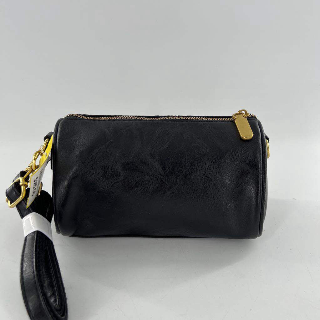 flo embossed crossbody