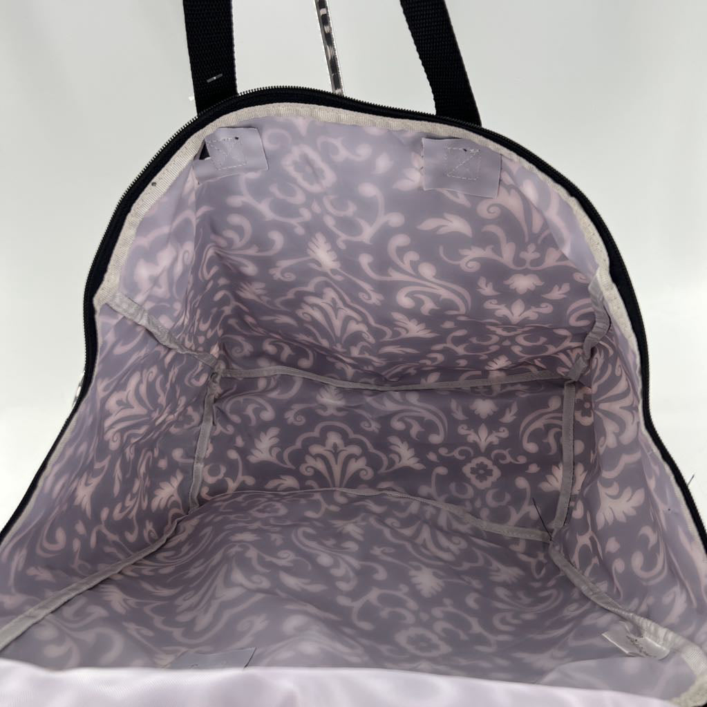 thirty-one nylon damask print utility tote