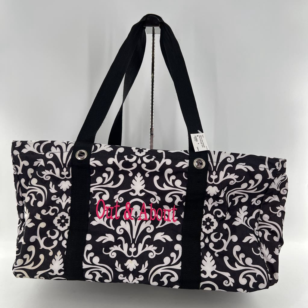thirty-one damask print storage tote