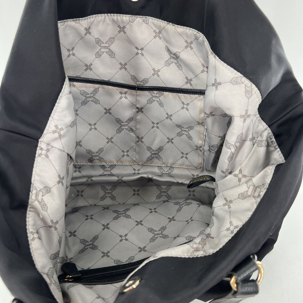 nylon purse w/ woven strap