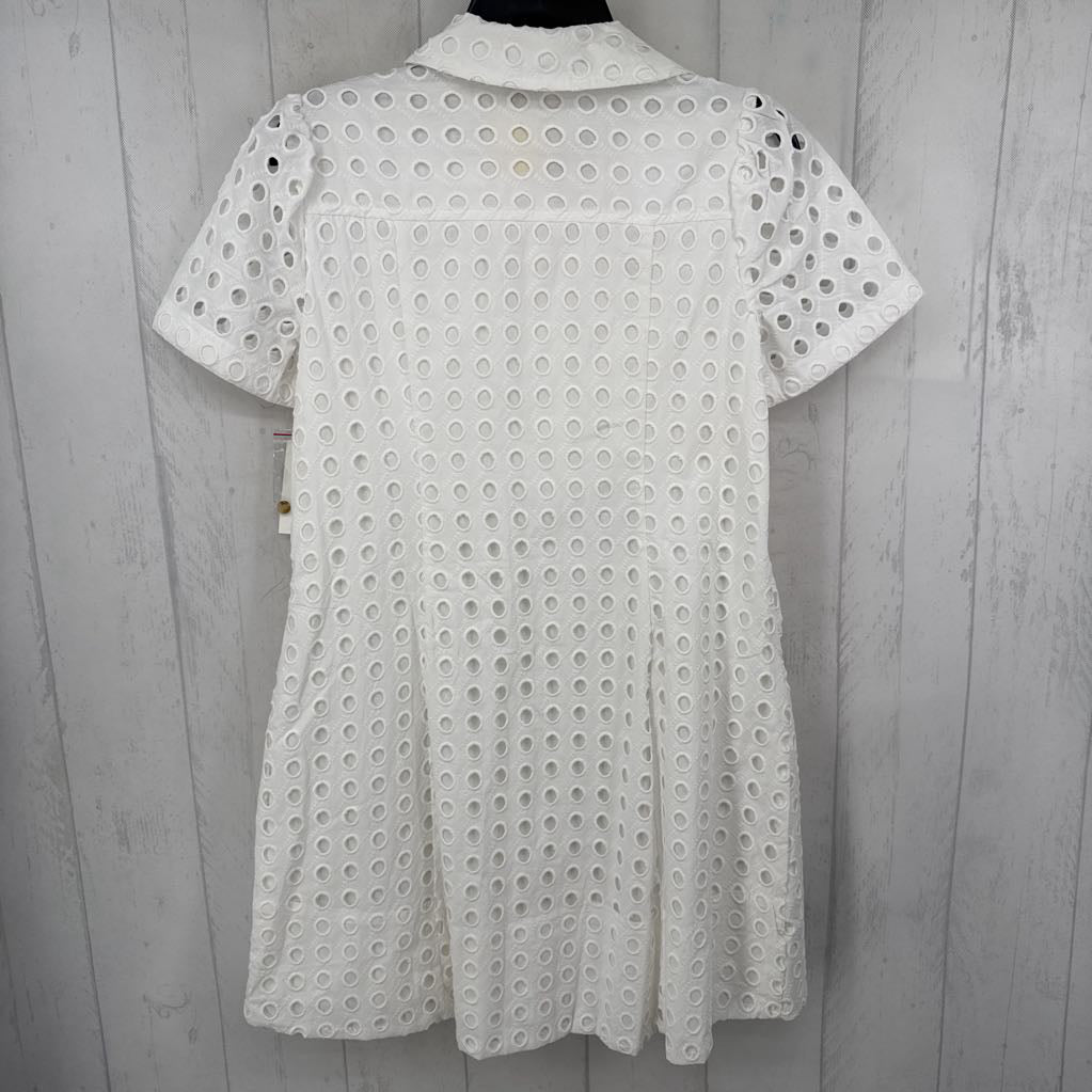 R119 4 eyelet button down s/s top