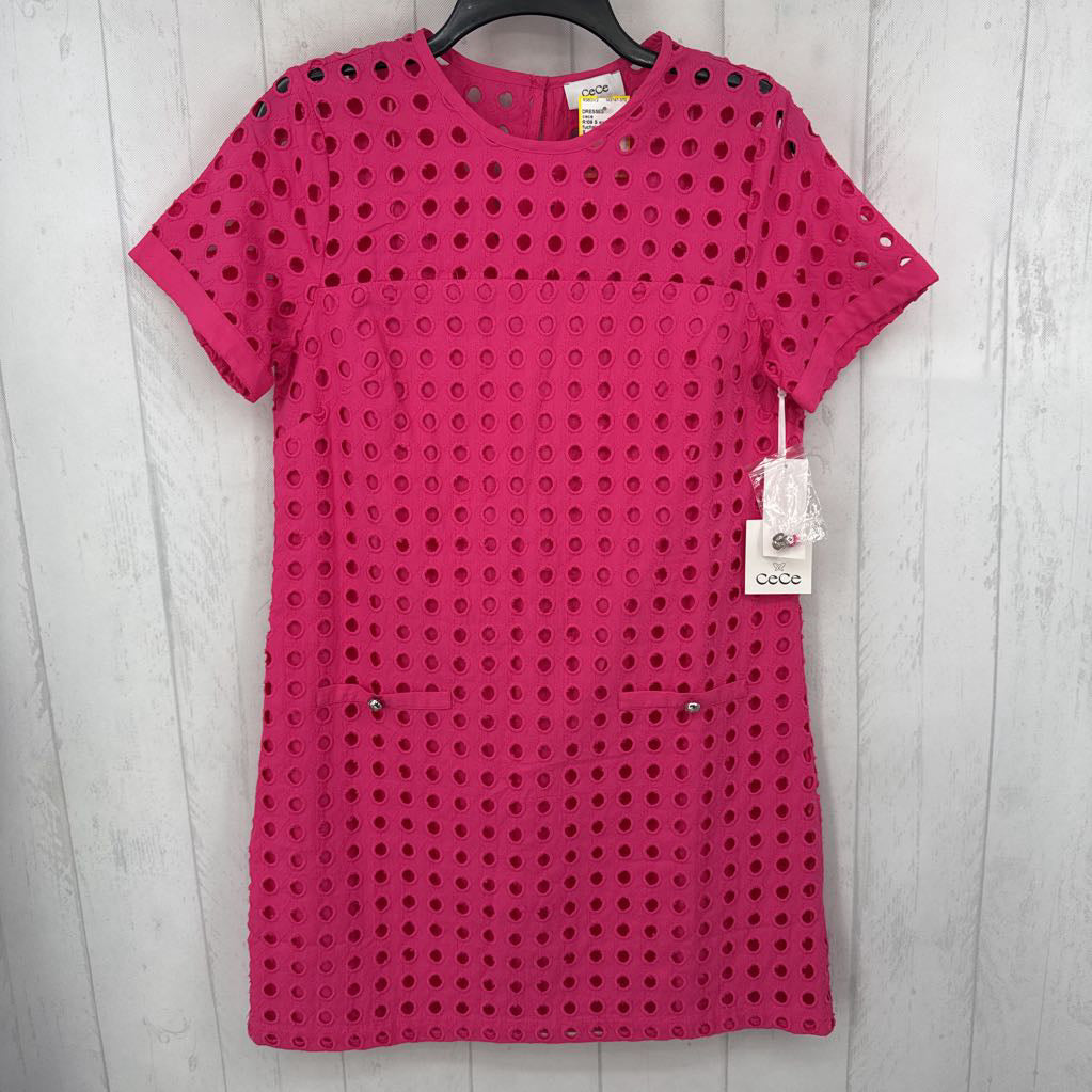 R109 S eyelet s/s dress