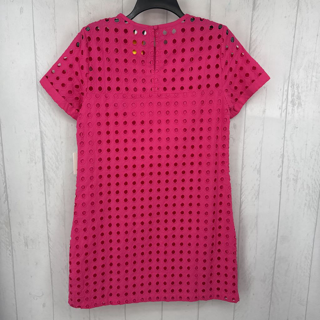 R109 S eyelet s/s dress