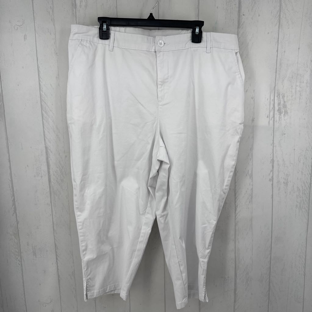 18 twill capris