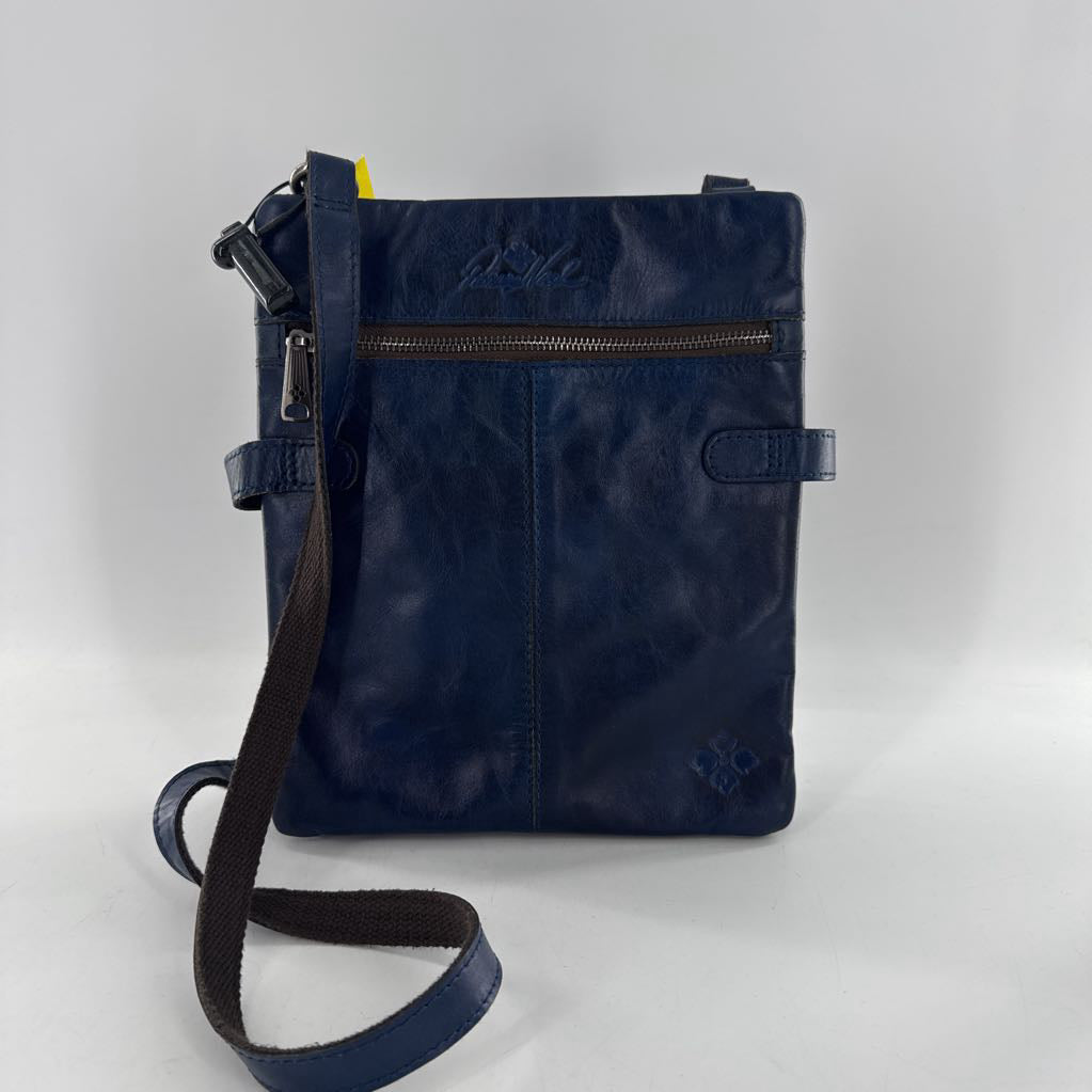 tooled embossed crossbody messenger bag