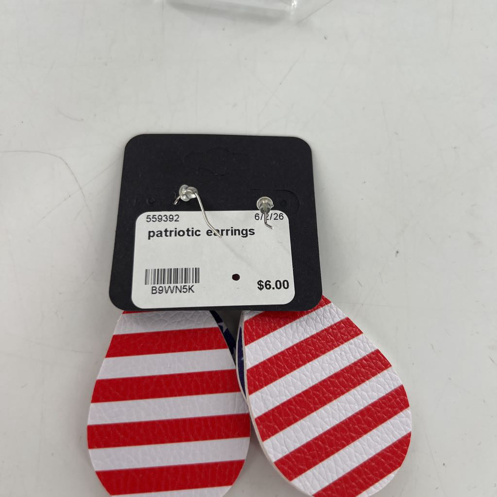 patriotic earrings