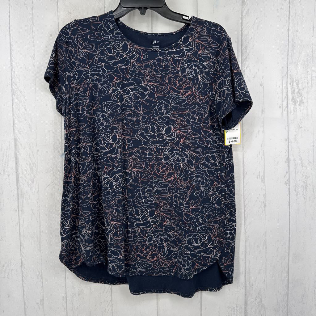 M flo print s/s tee