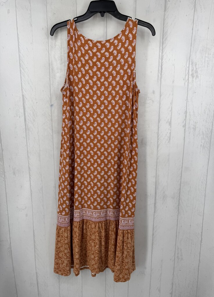 M paisley print slvls dress