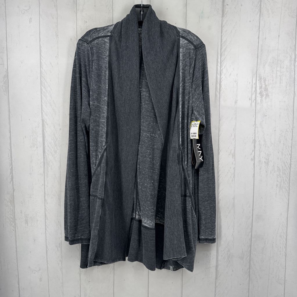 R58 L flowy open front cardi