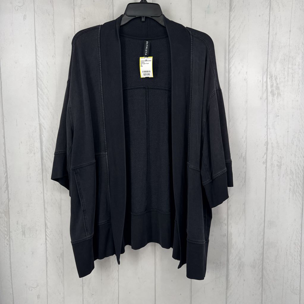 S/M open front dolman slv cardi