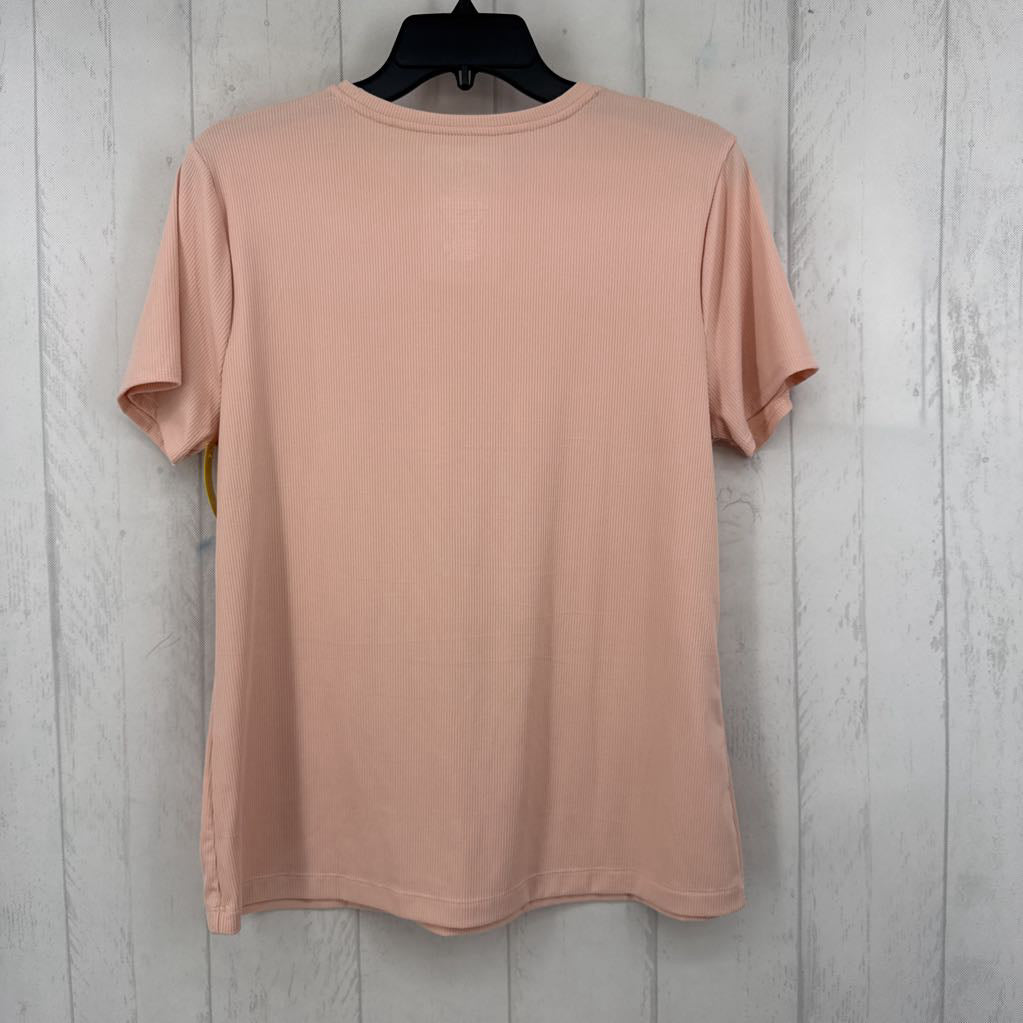 L ribbed s/s tee
