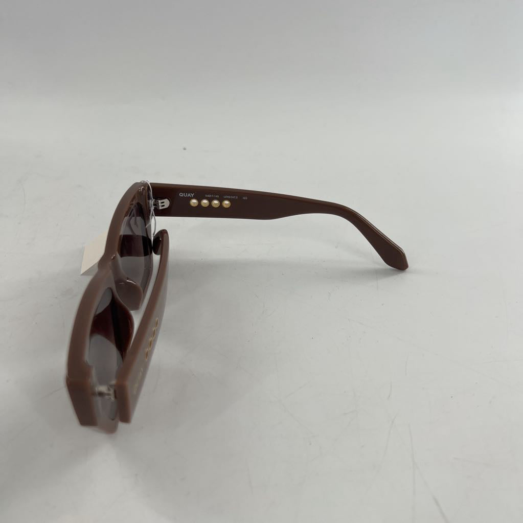 brown frame sunglasses