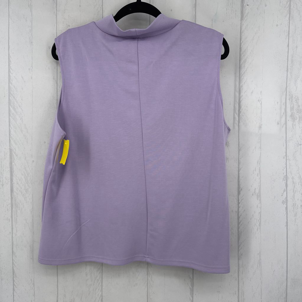 2XL mockneck tank