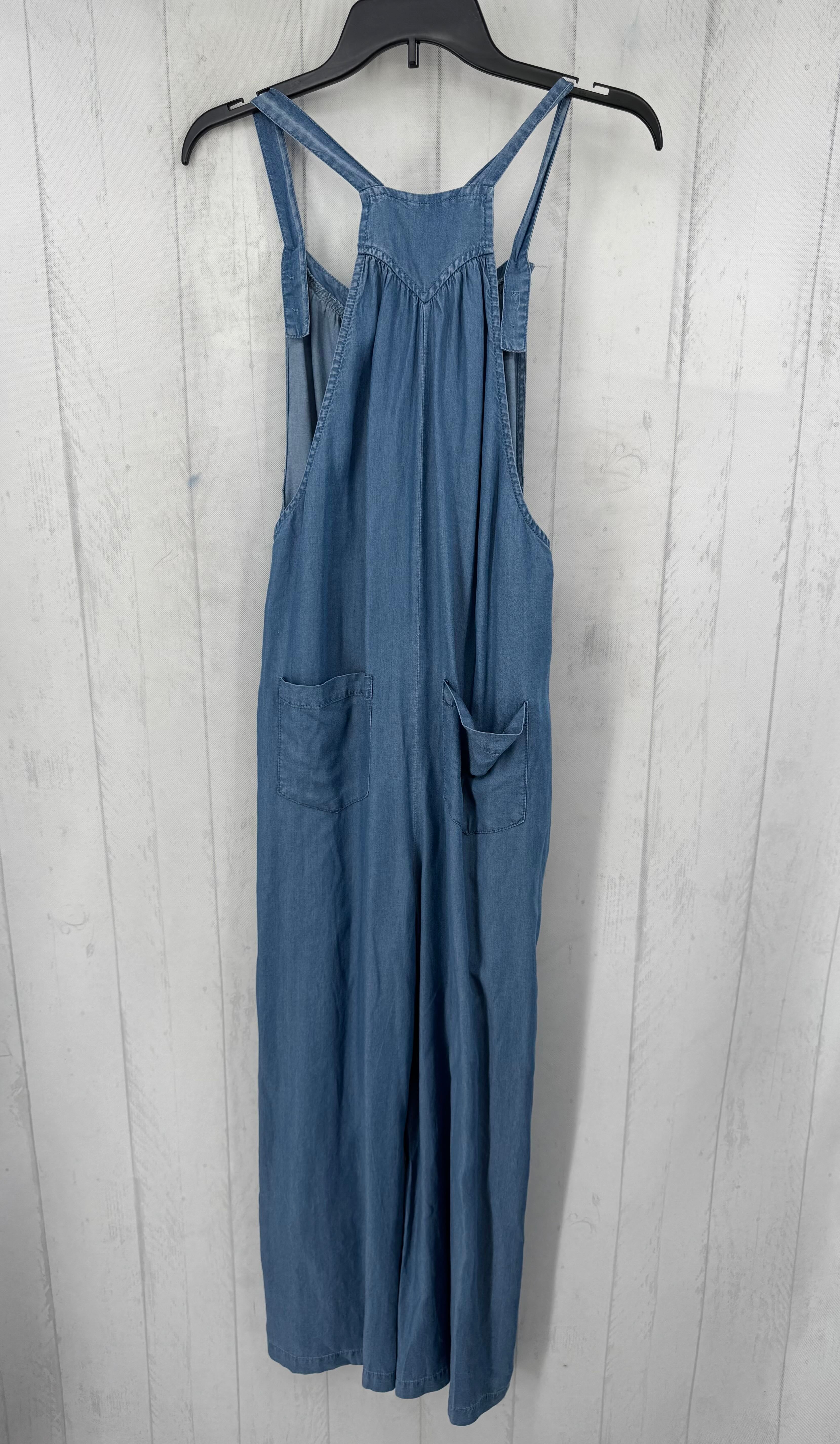 R68 M chambray overalls