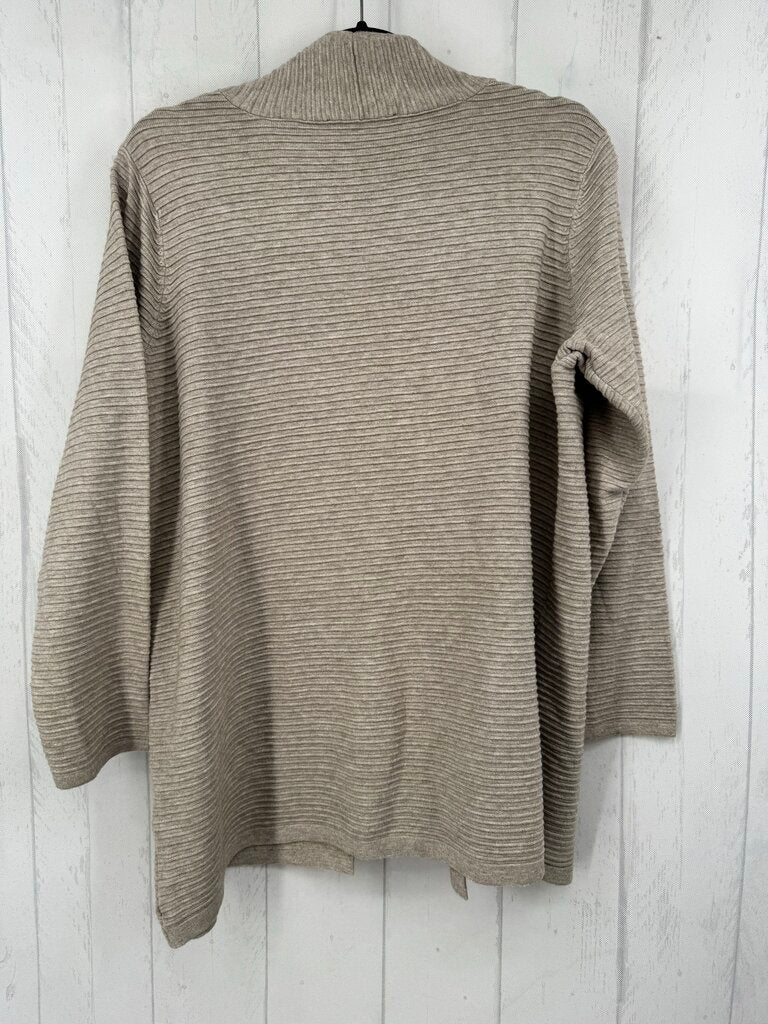 1X ribbed cardi
