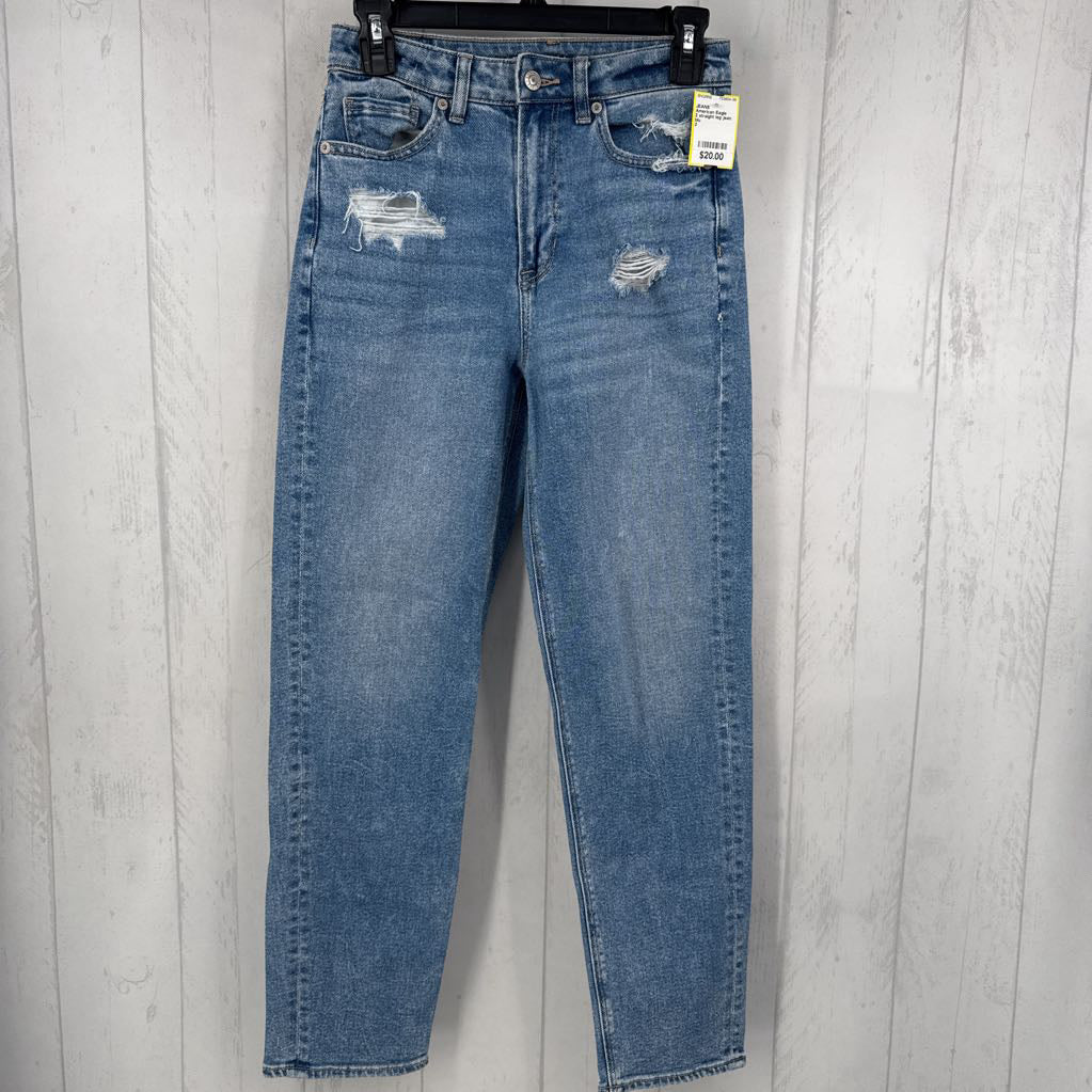 2 straight leg jean