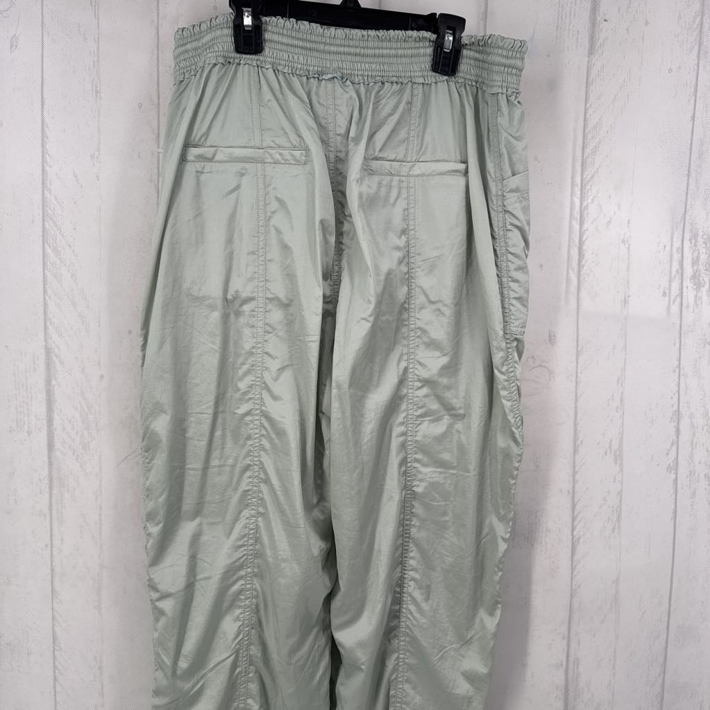 M satin joggers