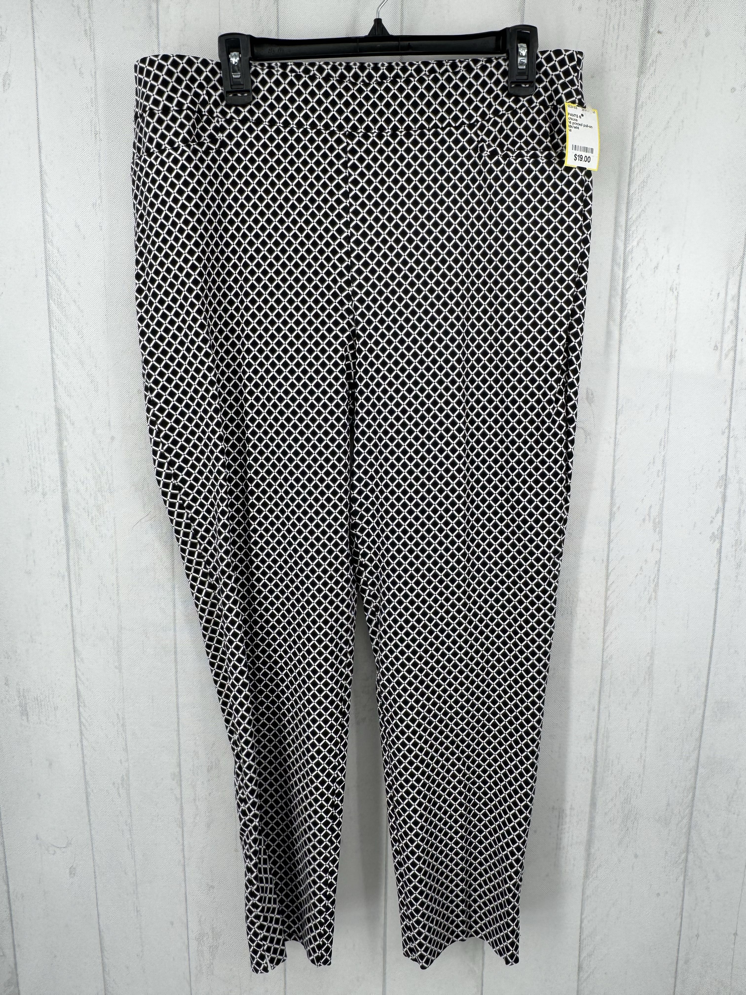 14 printed pull-on pant