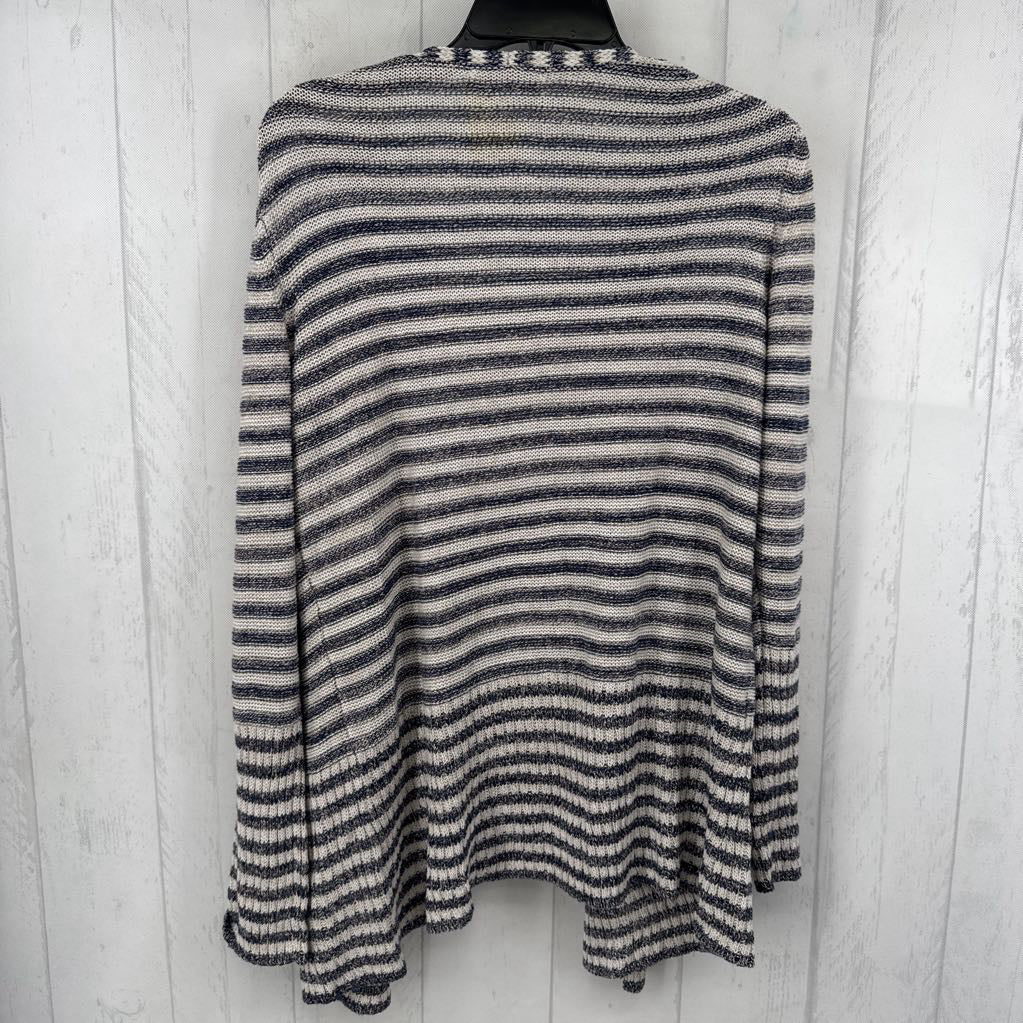 R90 L striped cardi
