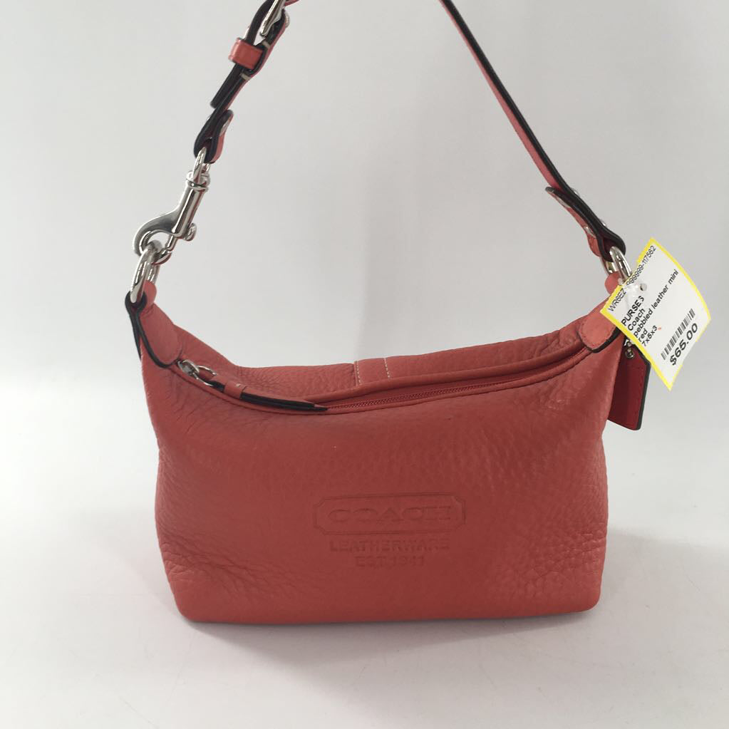 pebbled leather mini hobo bag