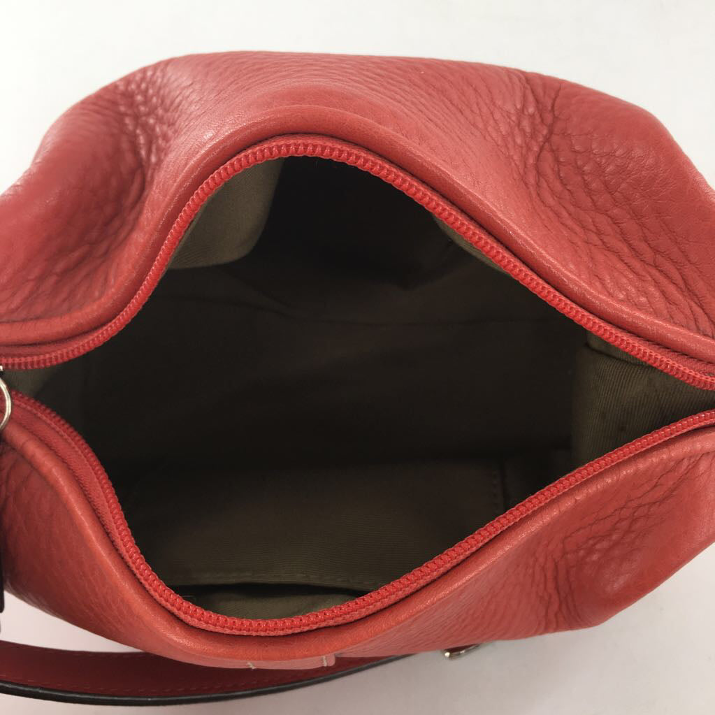 pebbled leather mini hobo bag