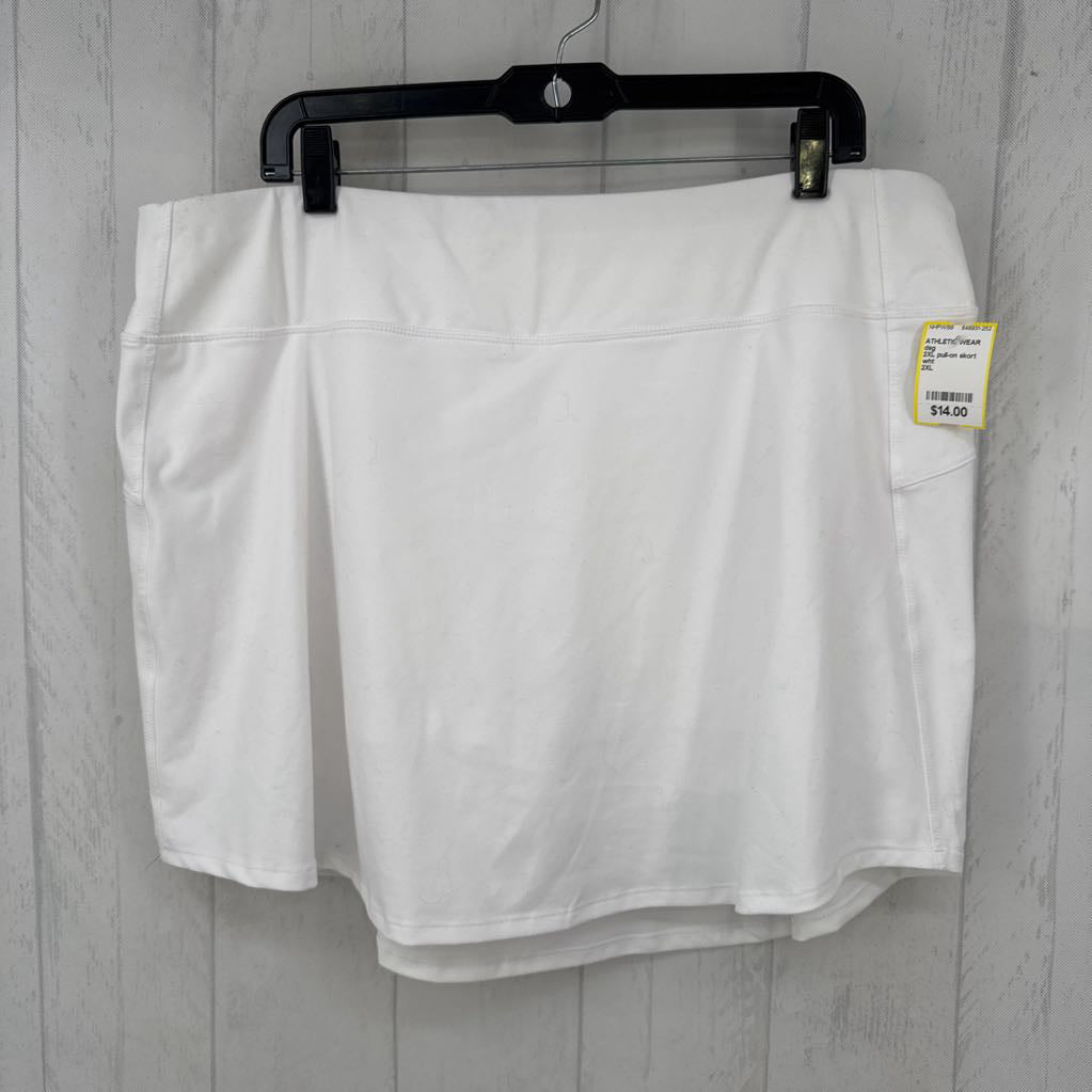 2XL pull-on skort