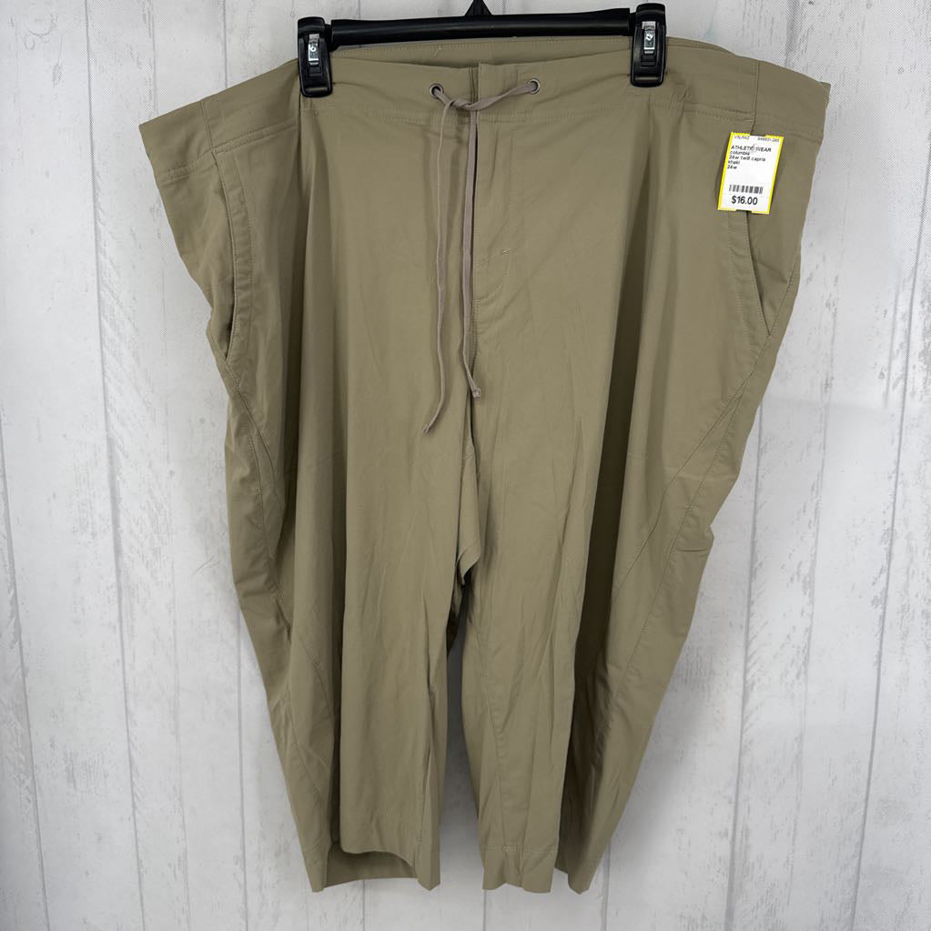 24w twill capris