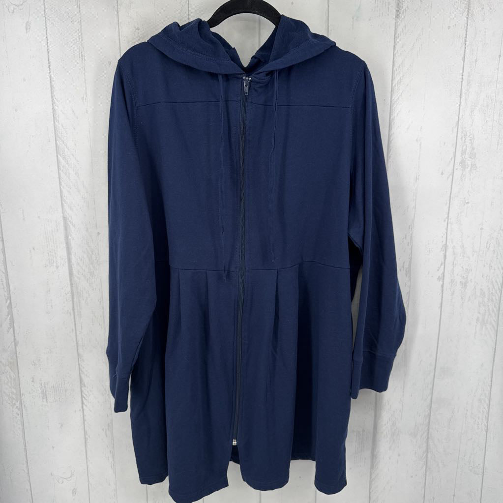 22/24 babydoll zip-up babydoll hoodie