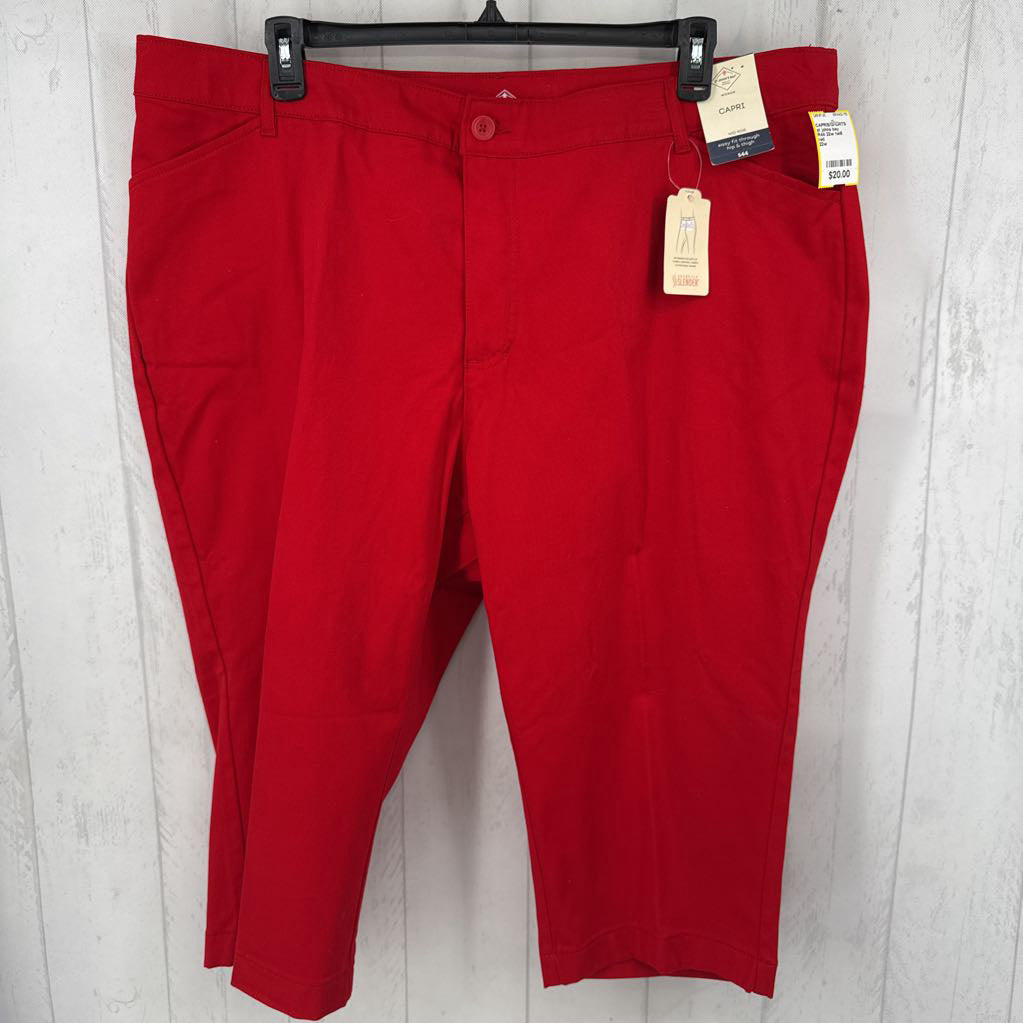 R44 22w twill capris