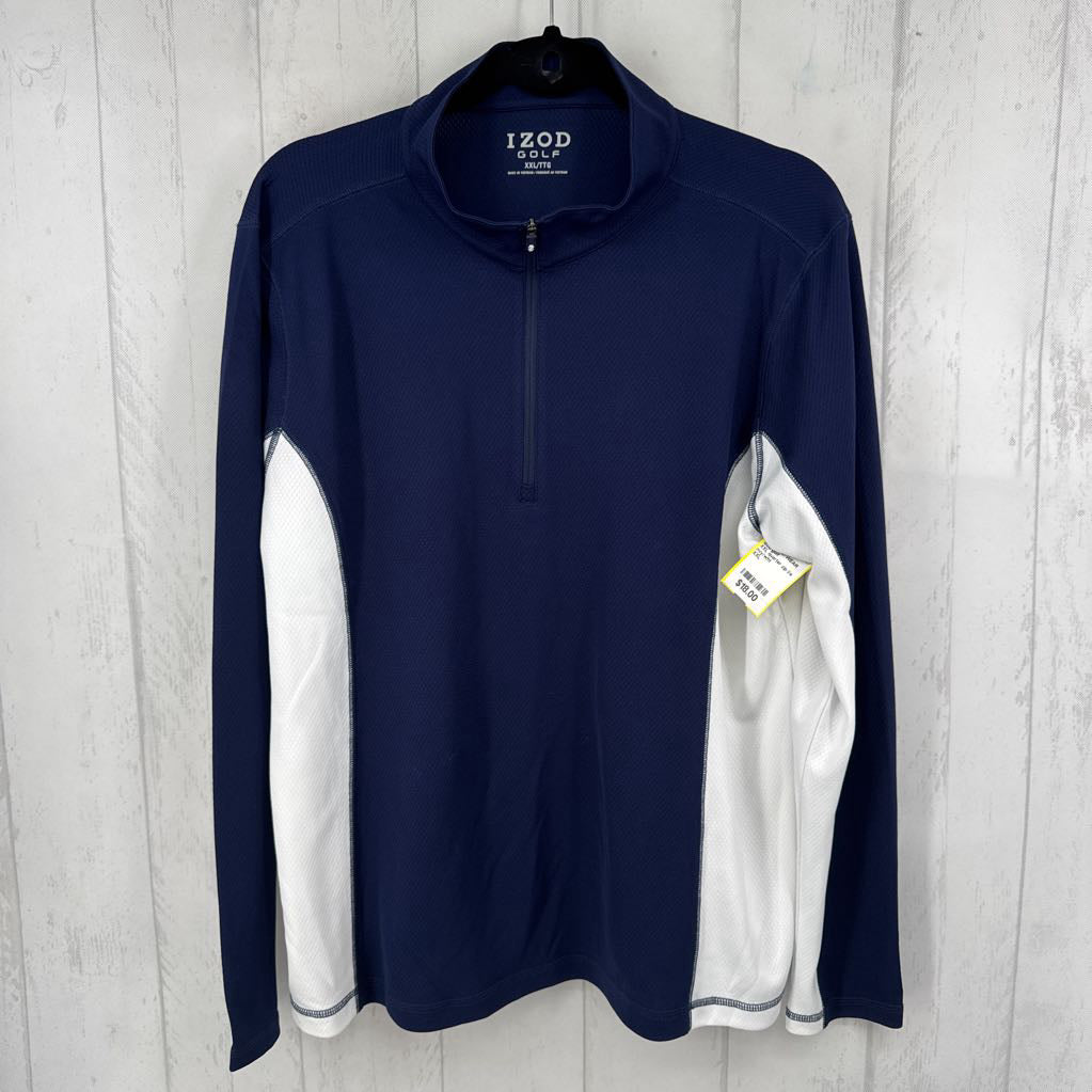 XXL quarter zip l/s top