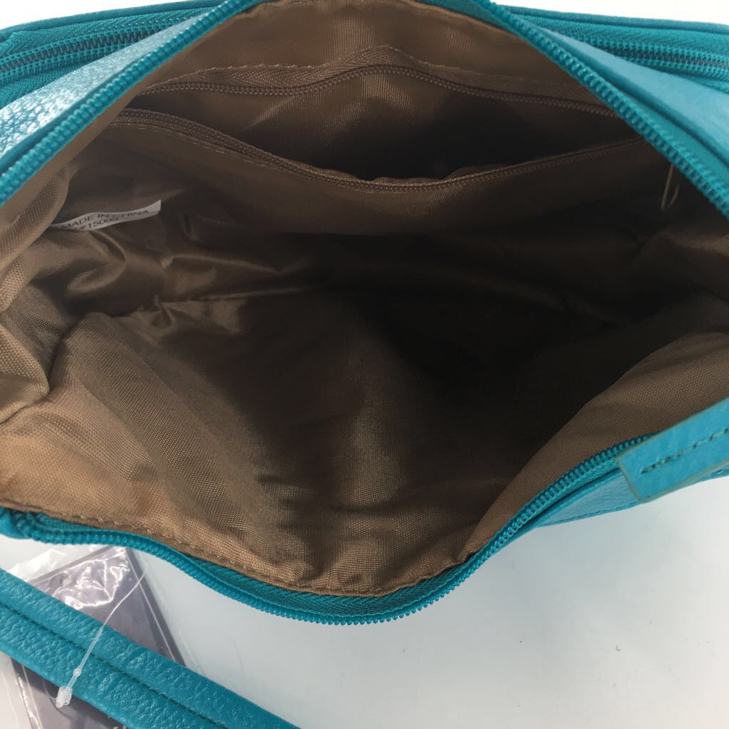 R36 vegan leather gathered handbag