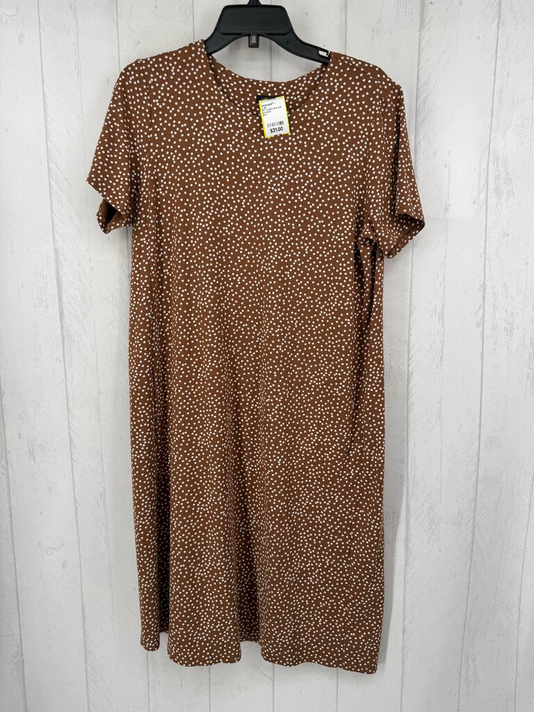 M/T polka dot s/s dress