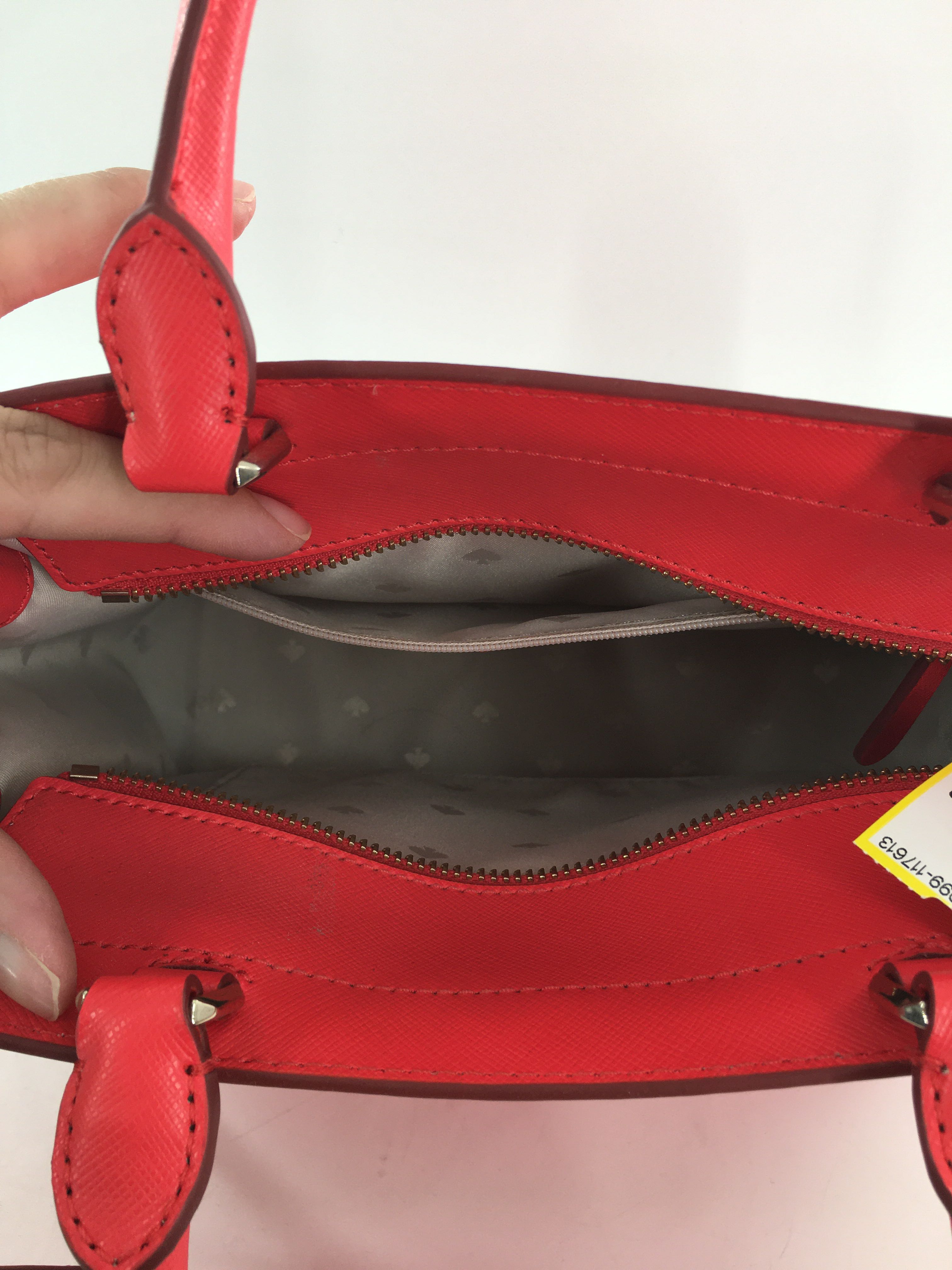 structured saffiano leather satchel