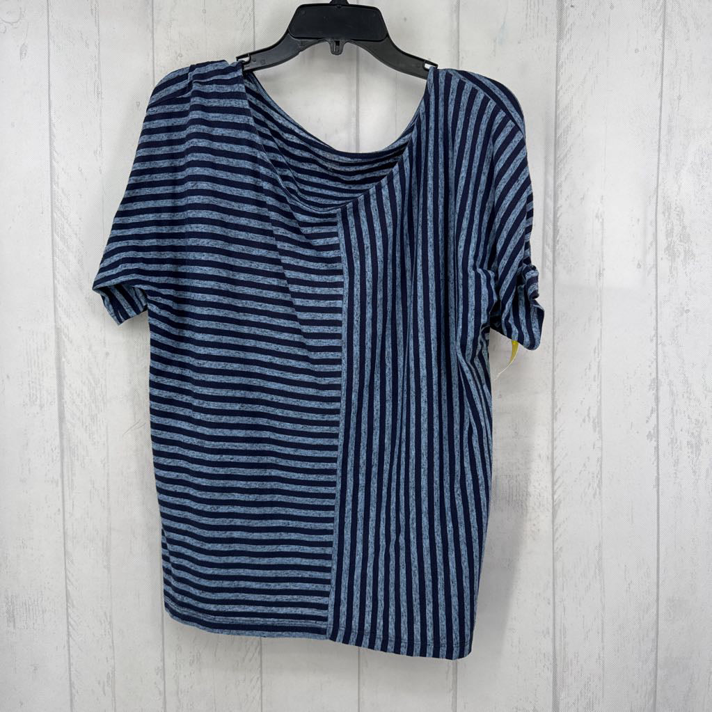 XL striped s/s tee