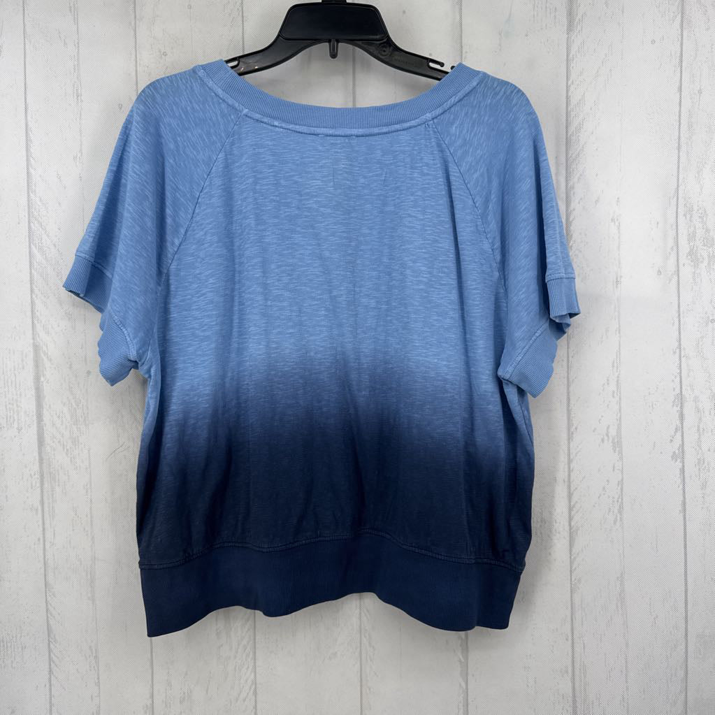 XL crewneck ombre s/s top