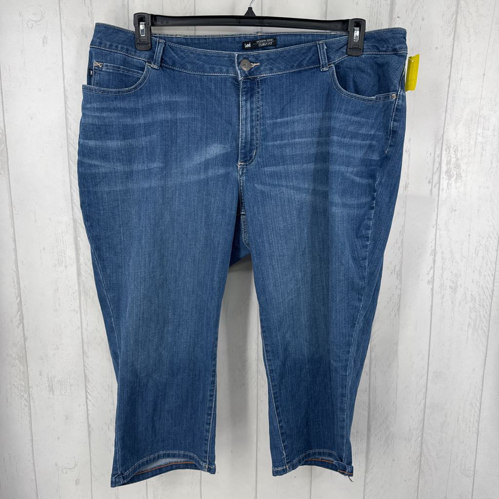 24w denim capris