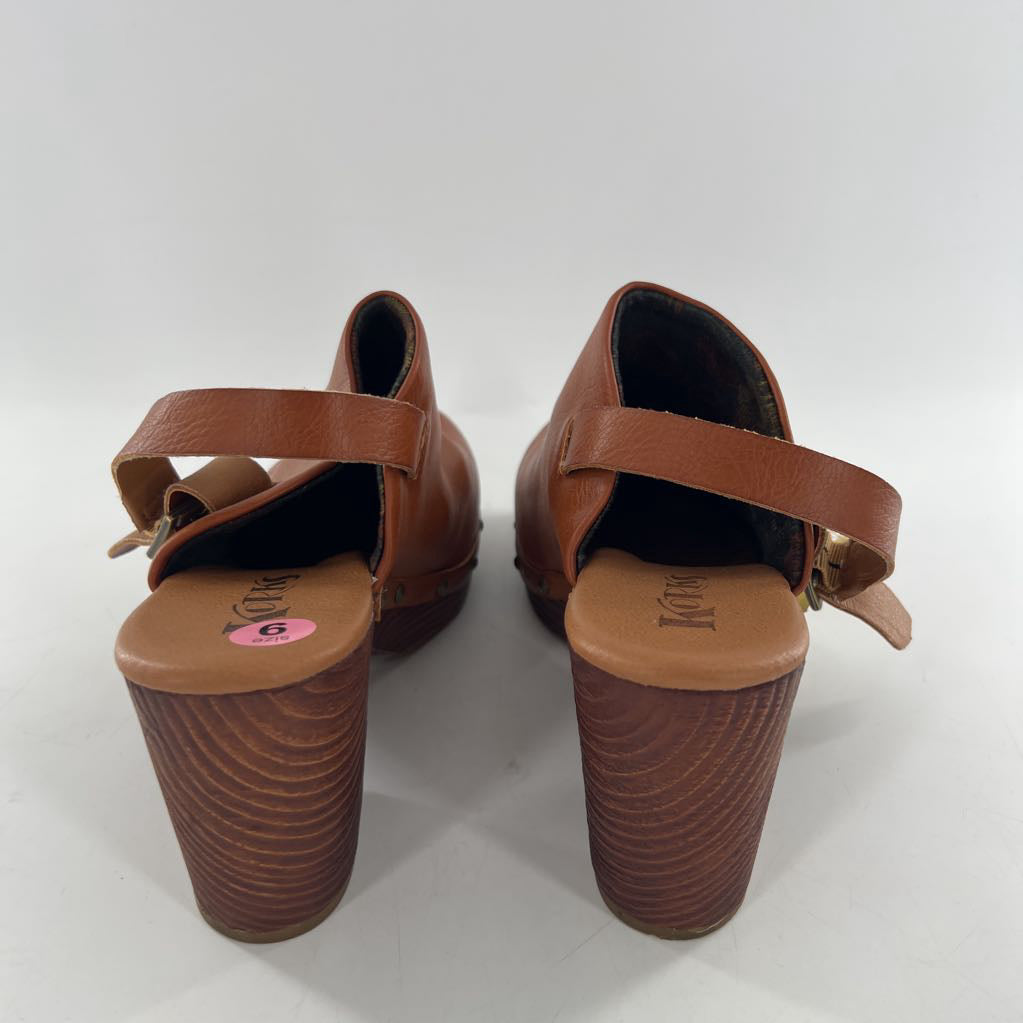9 platform clogs