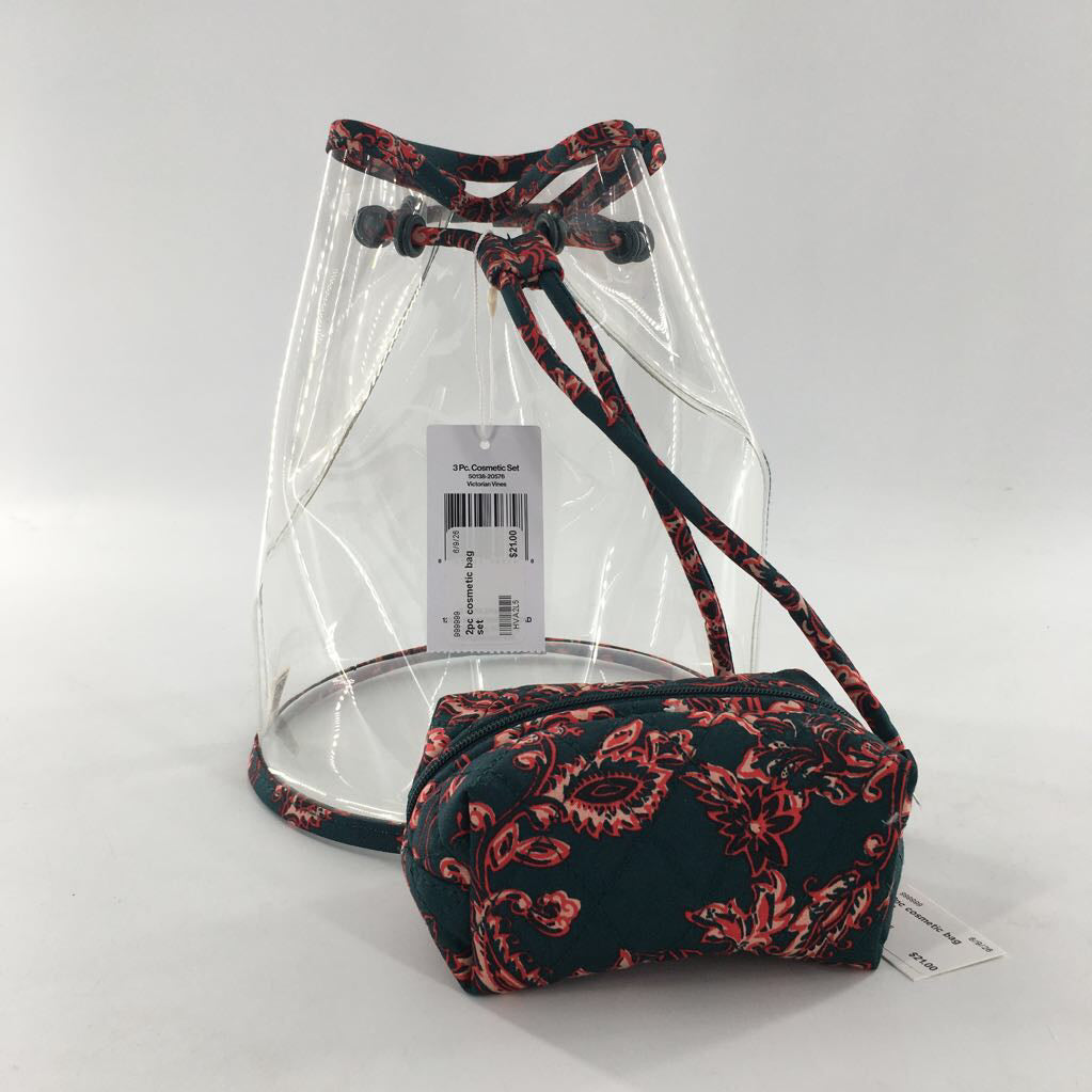2pc cosmetic bag set