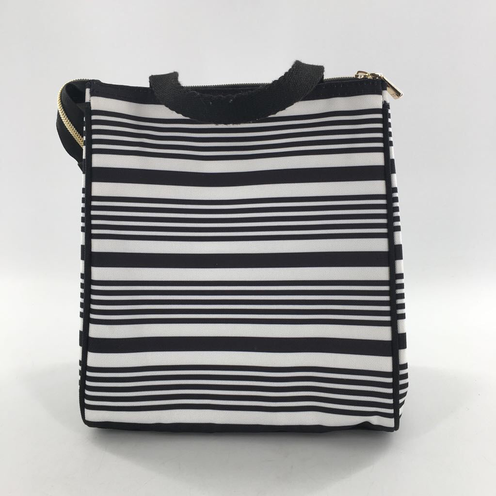 Kate Spade stripe insulated lunch bag
