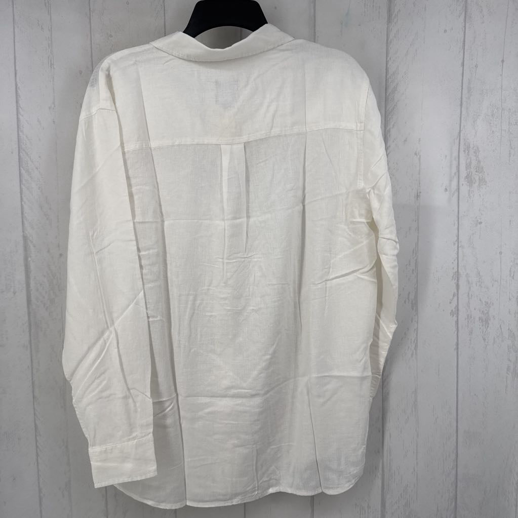 R70 M button down l/s top