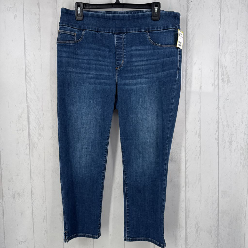 10 pull-on crop jean