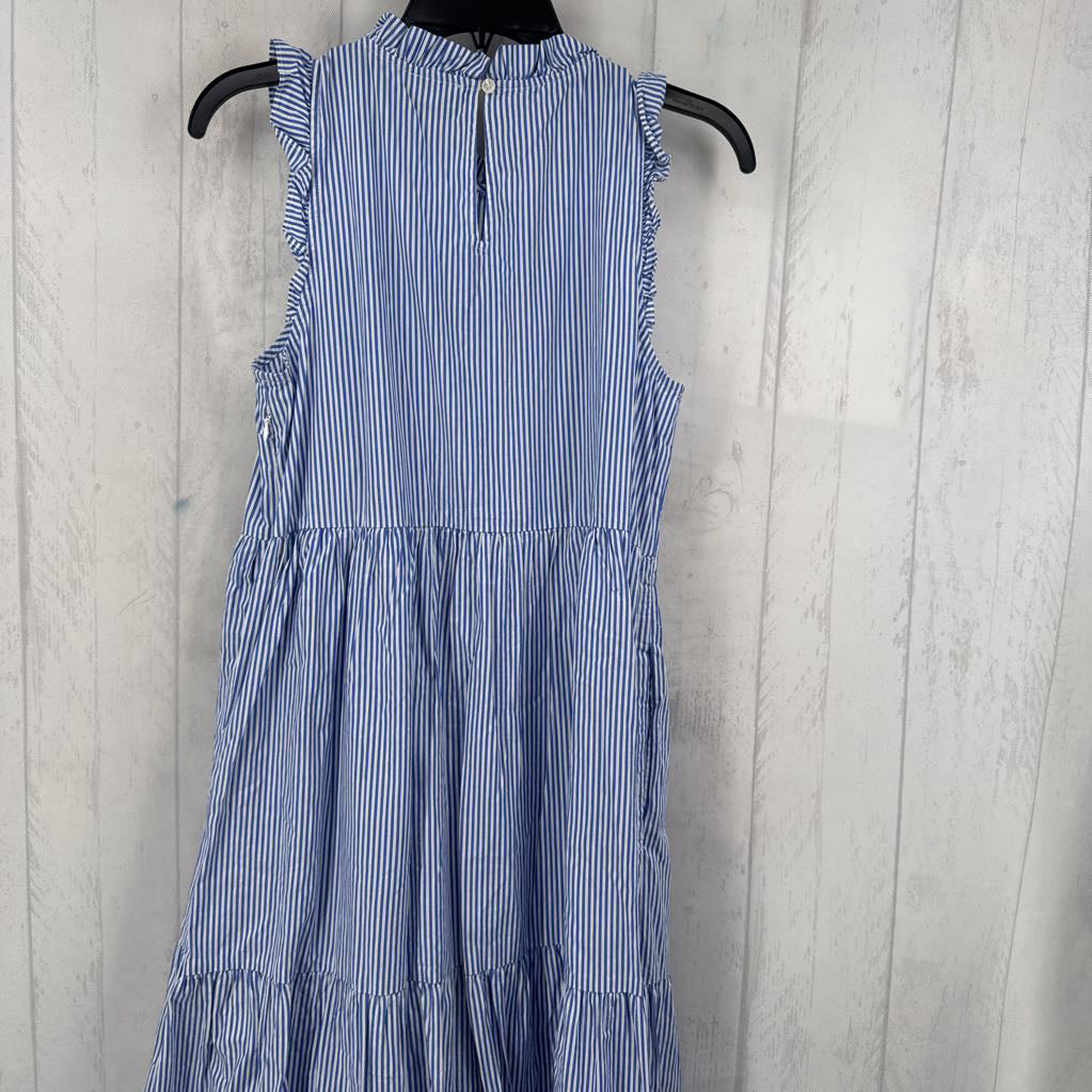 6 striped tiered slvls dress