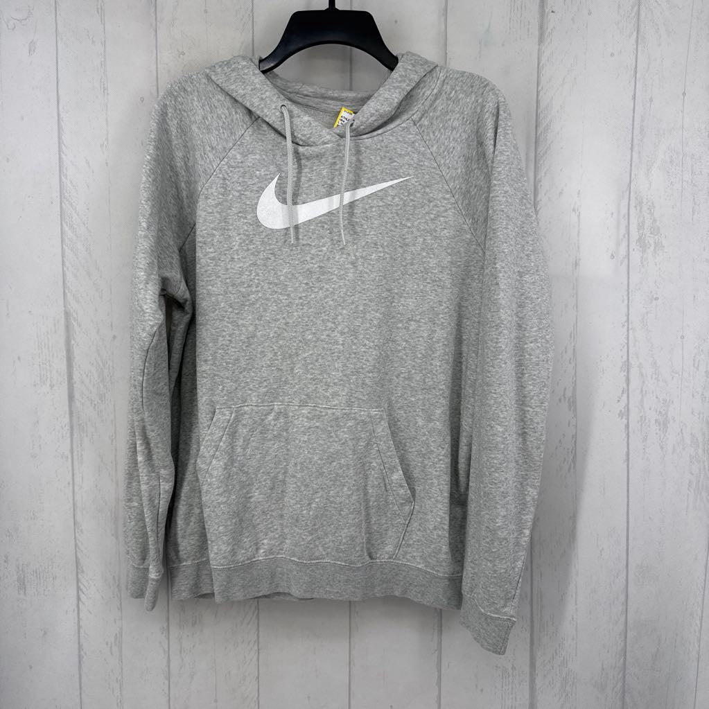 L logo hoodie