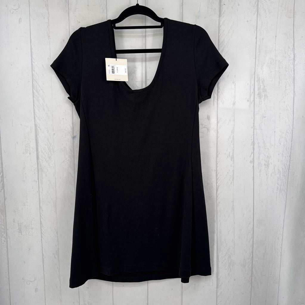 XL scoop neck s/s dress