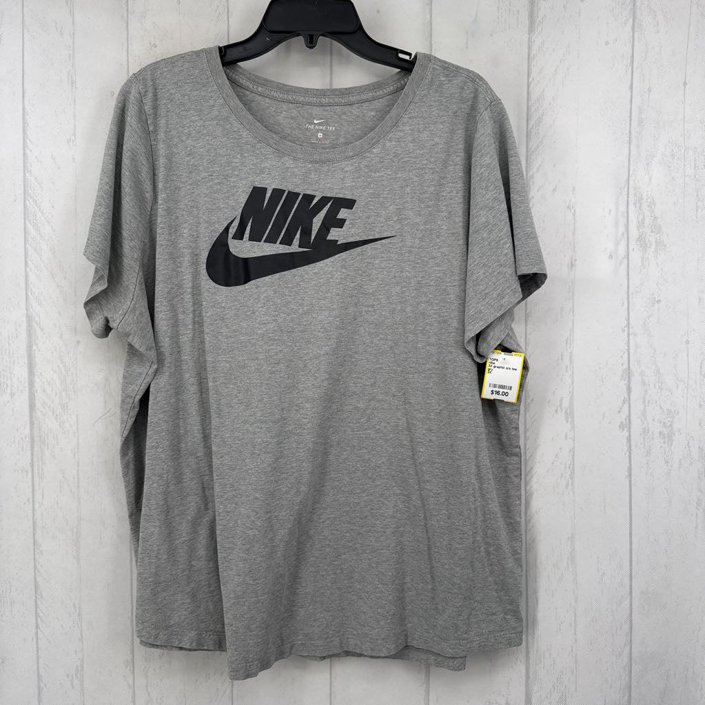 3X graphic s/s tee