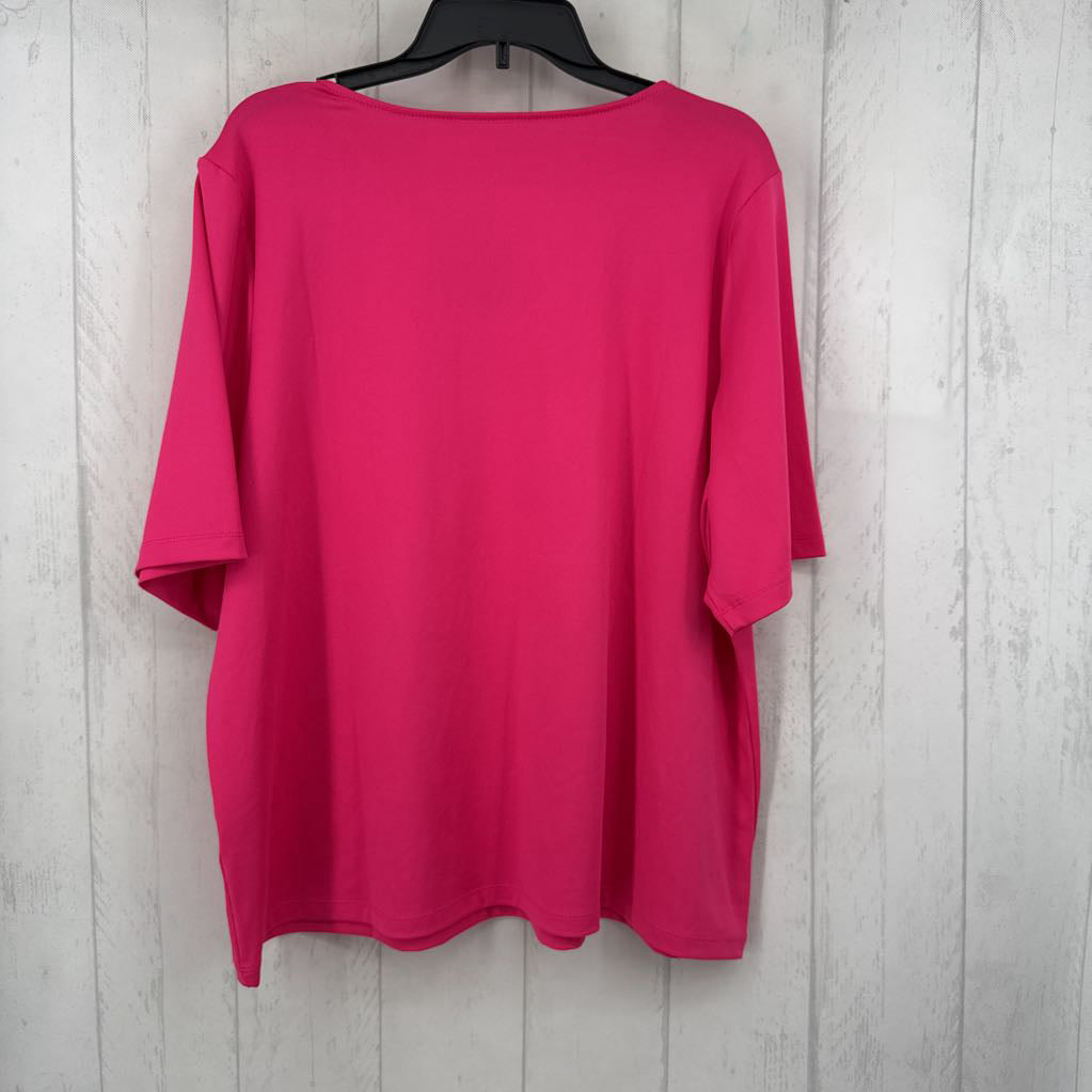 XL s/s v-neck top